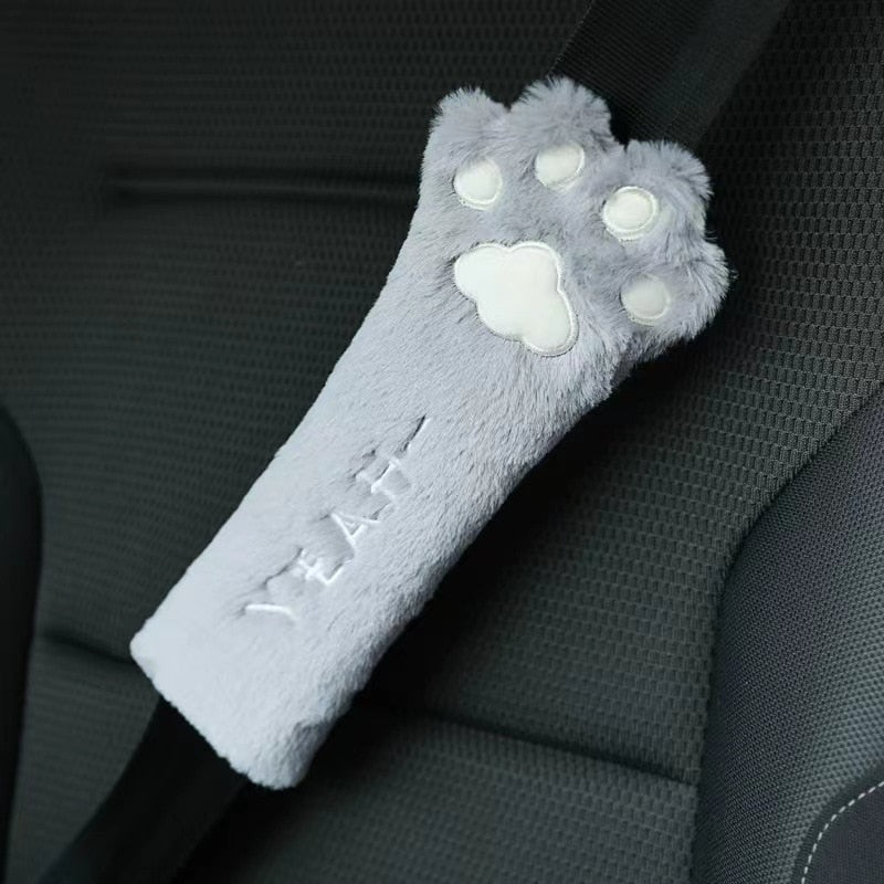 Ensemble de housses de siège auto à motif de pattes de chat