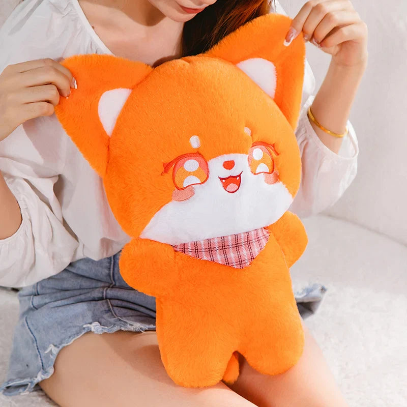 Peluche renard douce et moelleuse