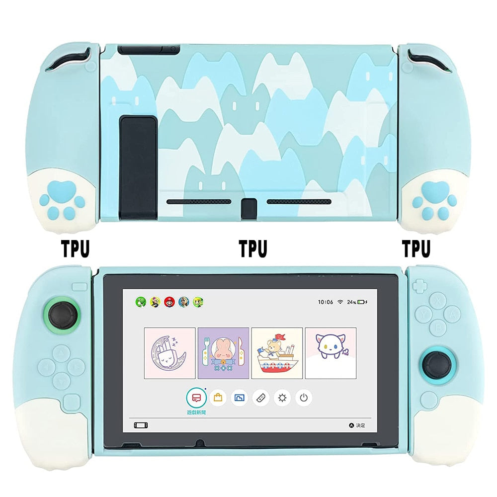 Étui Nintendo Switch Patte de chat