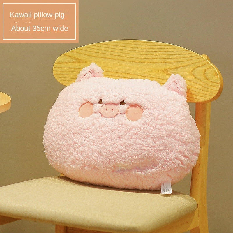Coussins en peluche animaux mignons