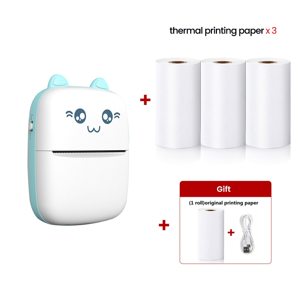 Imprimante thermique portable pour chat