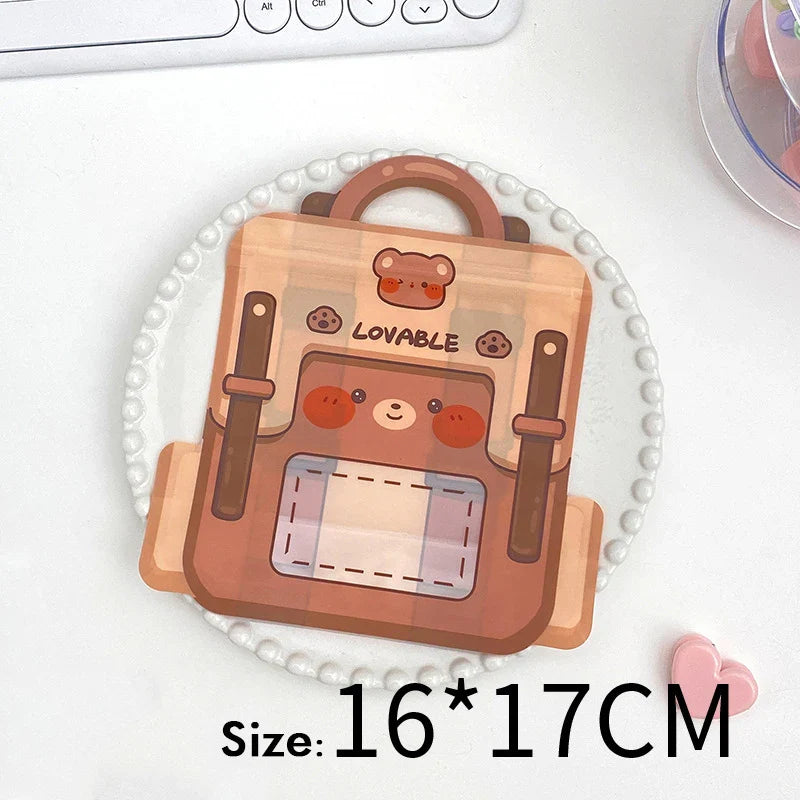 Bolsas reutilizables para refrigerios Kawaii