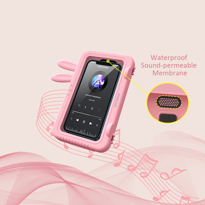Étui de téléphone étanche pour salle de bain
