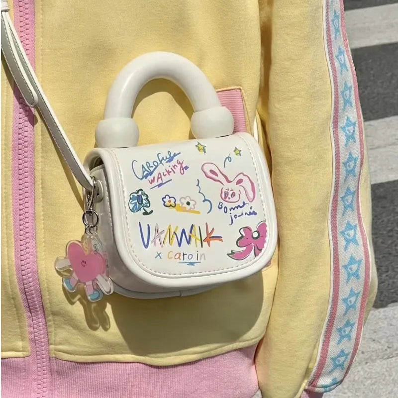 Cute Graffiti Tote Bag