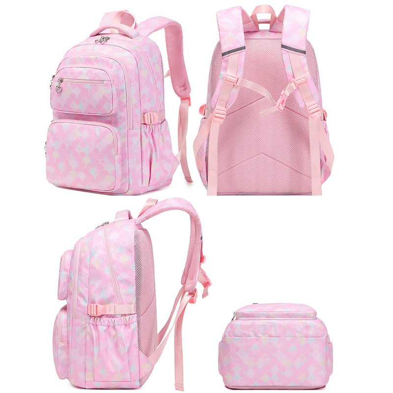 Sac à dos sirène 3 pièces/ensemble