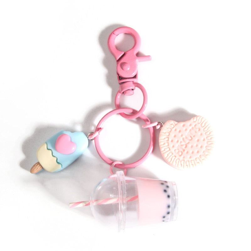 Porte-clés Bubble Tea & Sweets