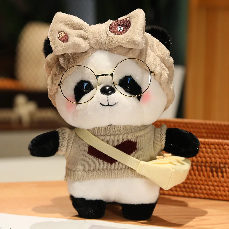 Peluches pandas douces