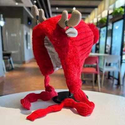 Bonnet d'hiver renne