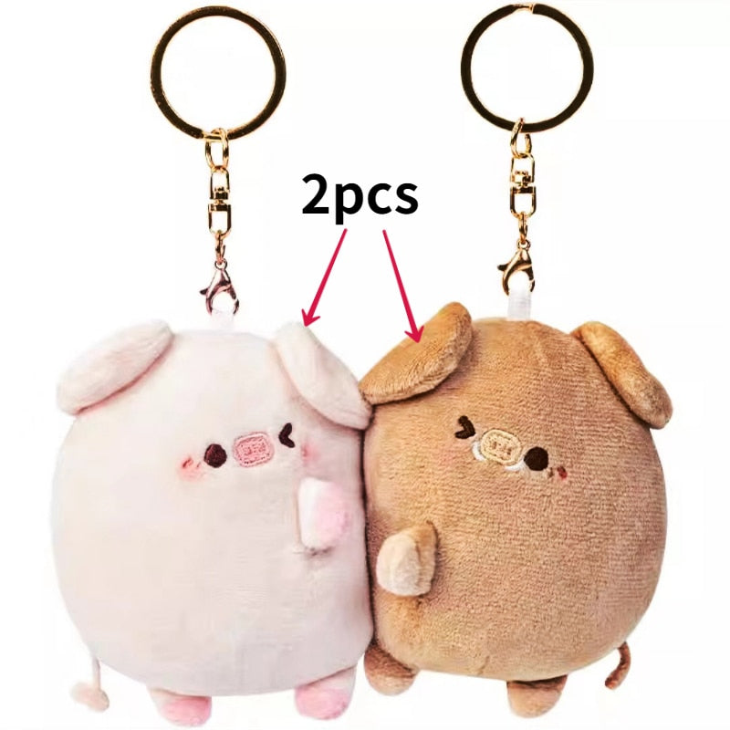 Llaveros magnéticos de peluche