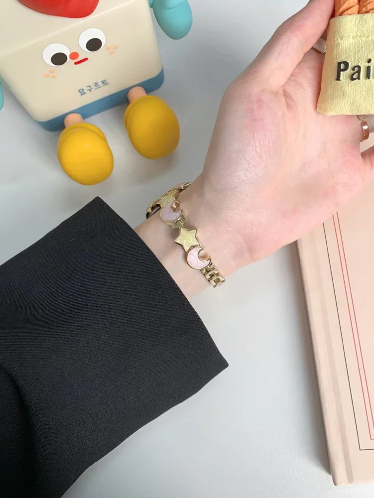 Bracelet Apple Watch Lune et Étoile