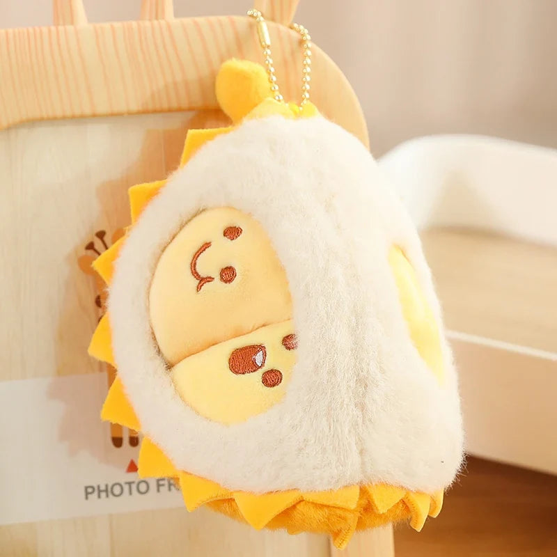 Peluche de durian kawaii