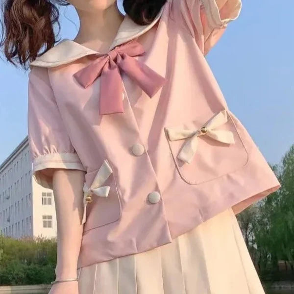 Pink Bunny Sailor Uniform Outfit