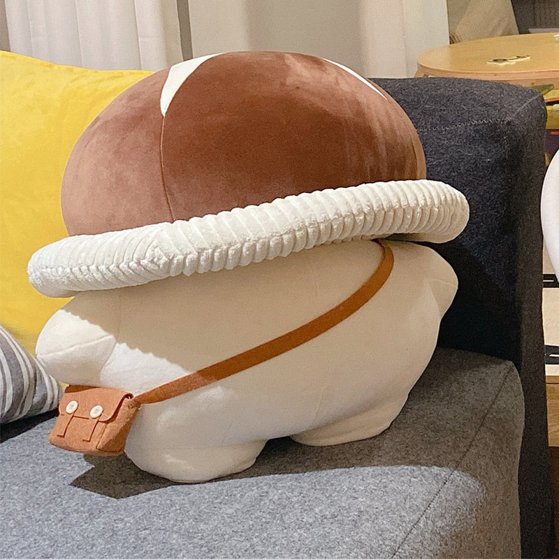 Peluche mensajero de hongo shiitake