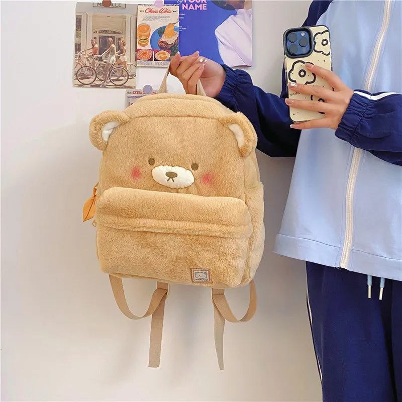 Sac à dos en peluche Blushing Bear