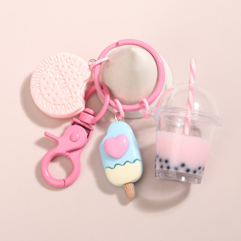 Porte-clés Bubble Tea & Sweets