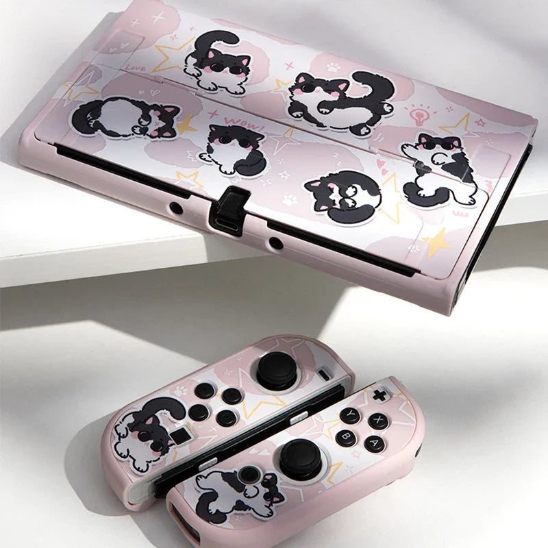 Kawaii Cat Nintendo Switch Shell