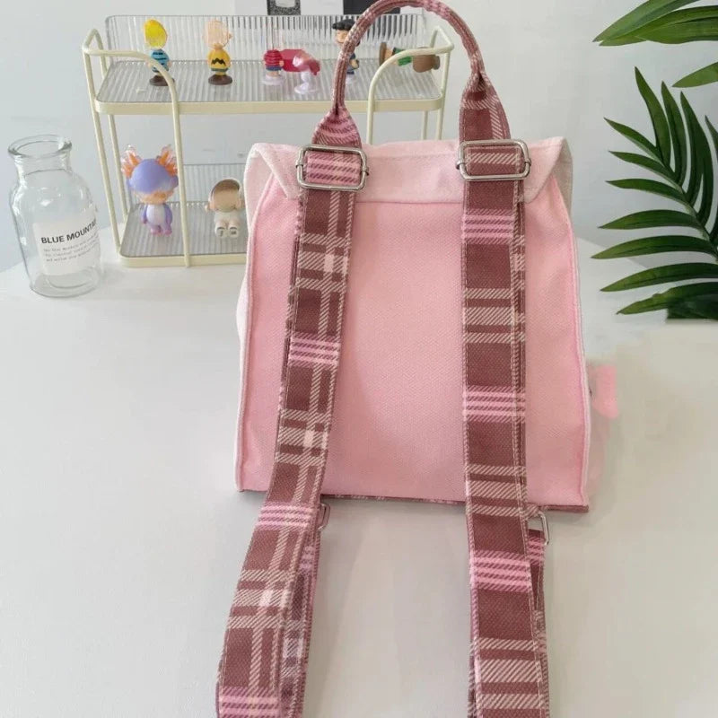 Sac à dos rose chat kawaii