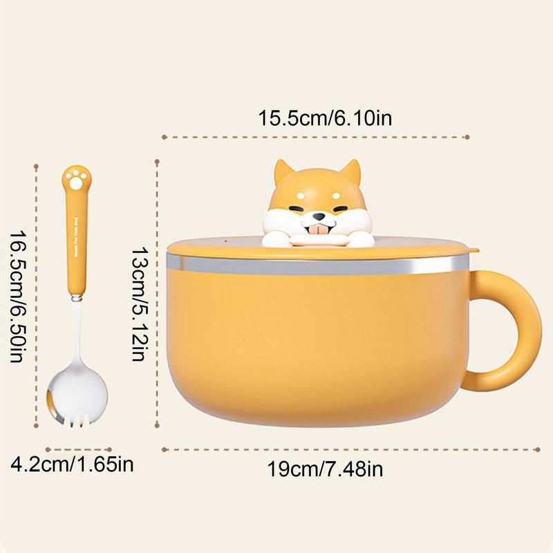 Tazón de ramen Shiba Inu