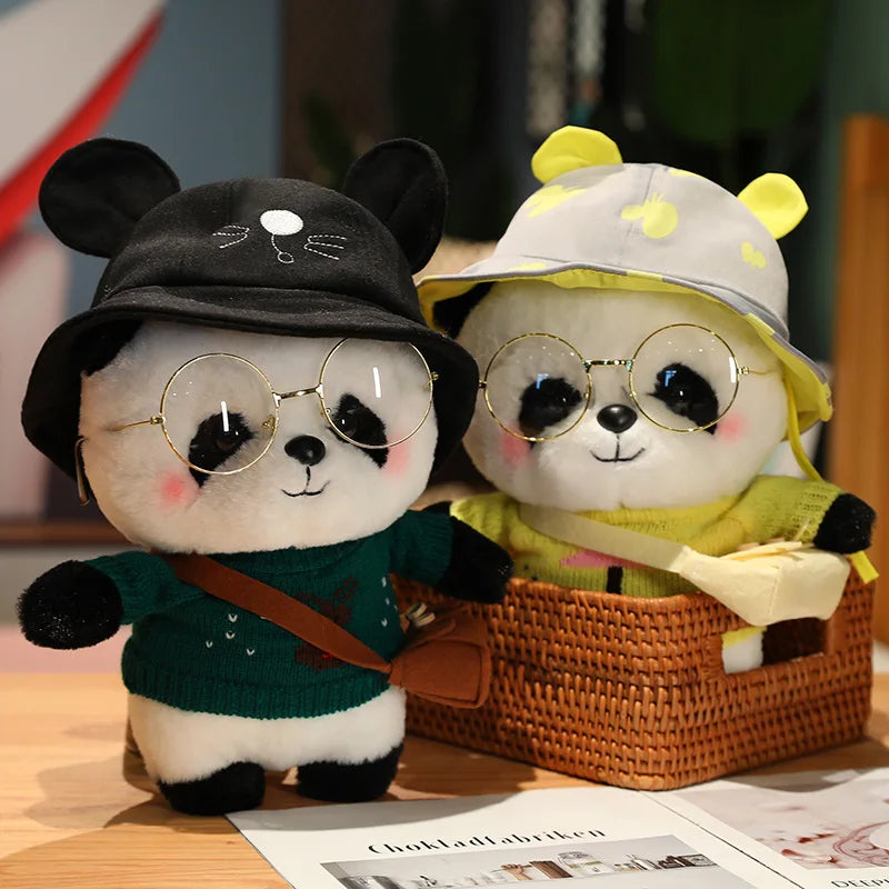 Peluches pandas douces