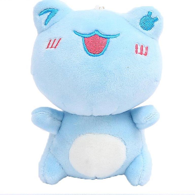 Pendentifs en peluche grenouille