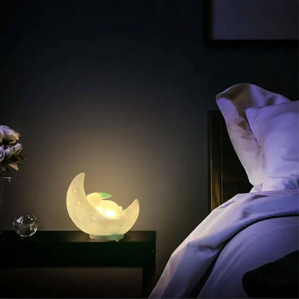 Enceinte veilleuse Moon Bunny