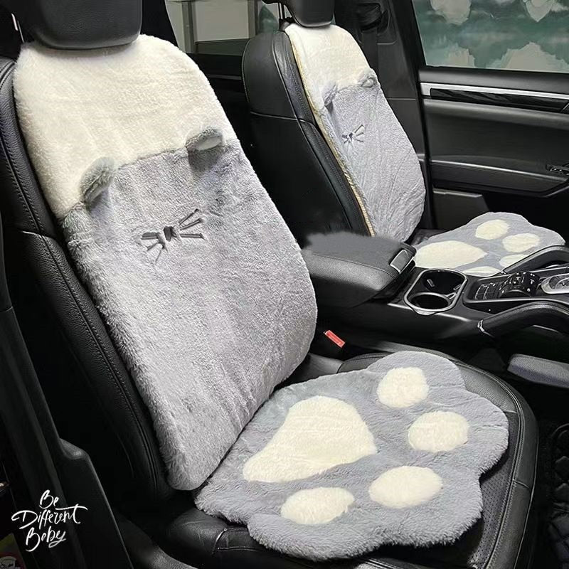 Ensemble de housses de siège auto à motif de pattes de chat