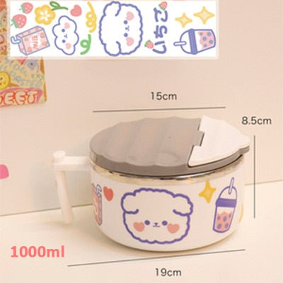 Ramen Bowl With Lid