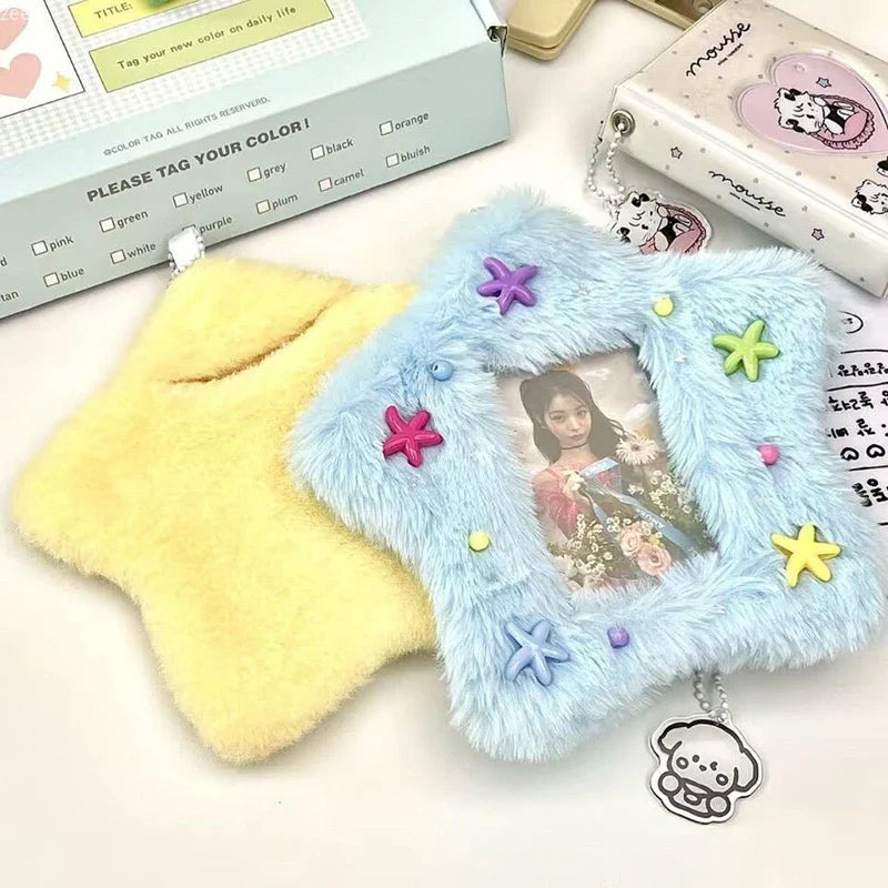 Plush Star K-pop Photo Card Sleeve