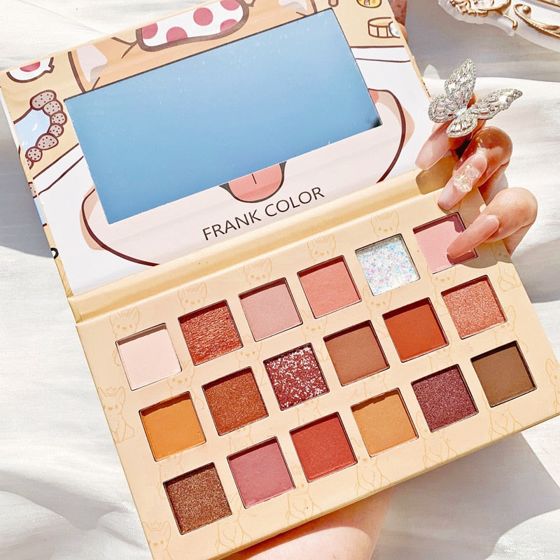 Paleta de sombras de ojos Frank Color Shiba Inu