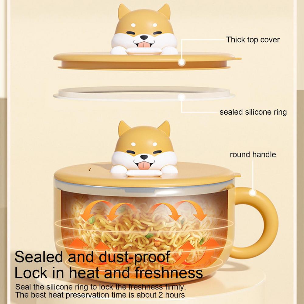 Tazón de ramen Shiba Inu