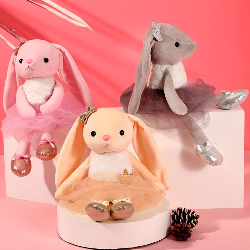 Peluches lapin ballerine