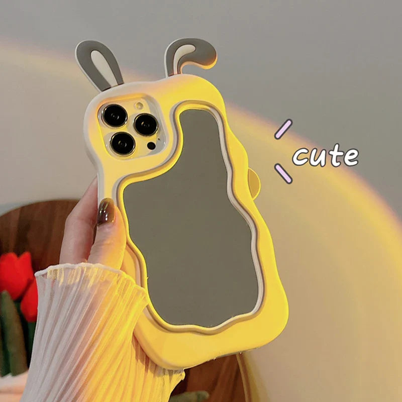 Coque iPhone Mirror Bunny