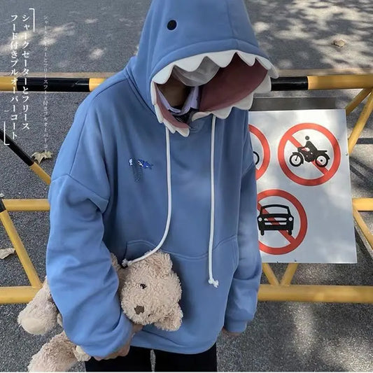 Sweats à capuche requin