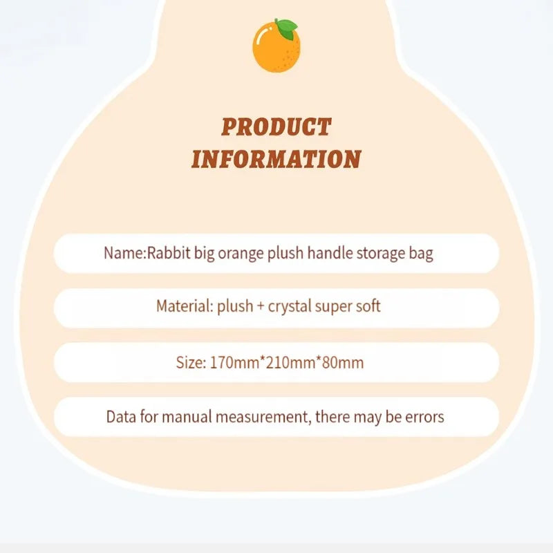 Étui pour manette de jeu en peluche Carrot Bunny