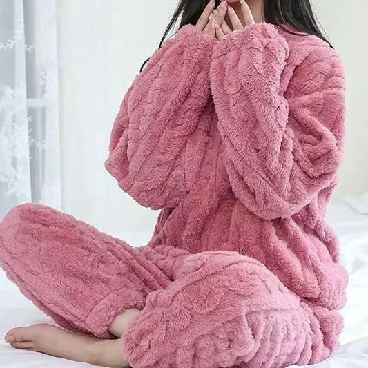 Pyjama en polaire moelleuse