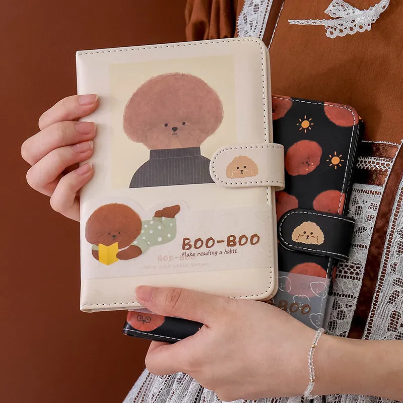 Journal en cuir Teddy Dog