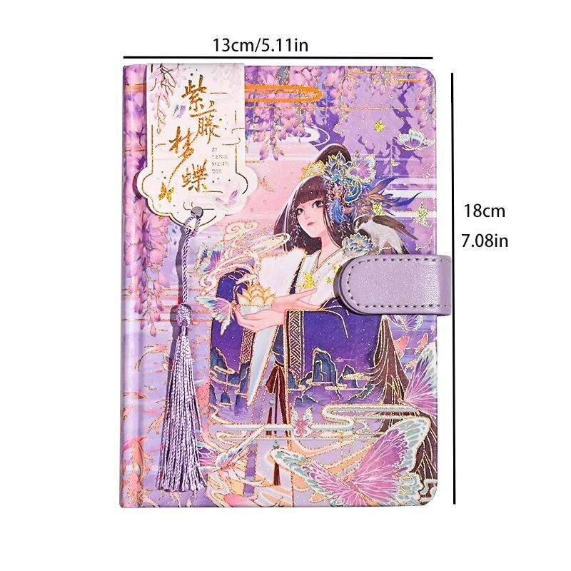 Cuadernos con borlas de dama de la corte