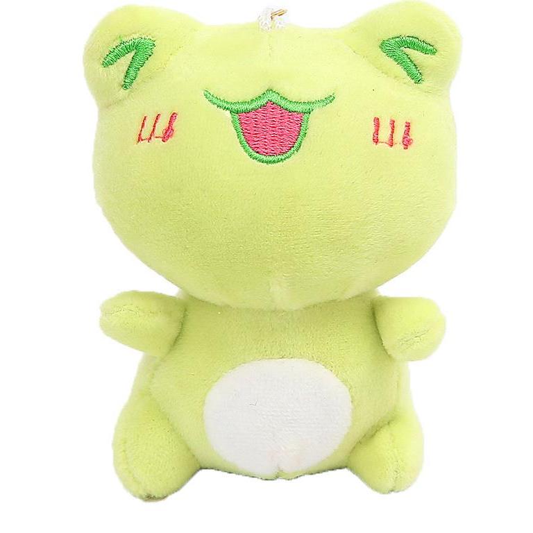 Pendentifs en peluche grenouille