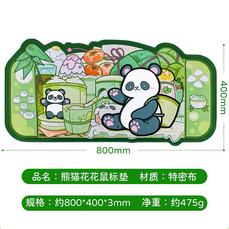 Alfombrilla de escritorio Panda Paradise