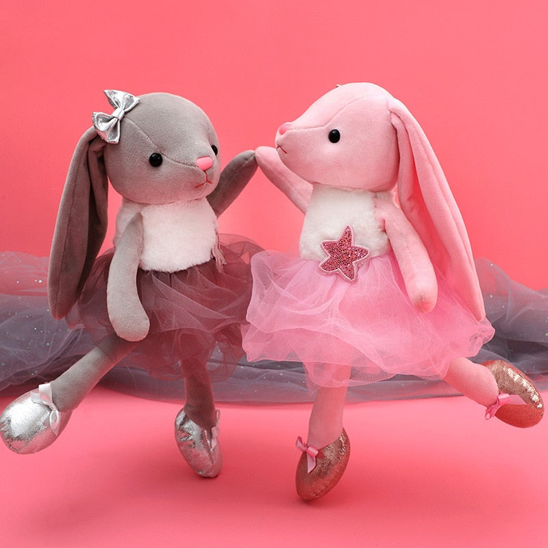 Peluches lapin ballerine