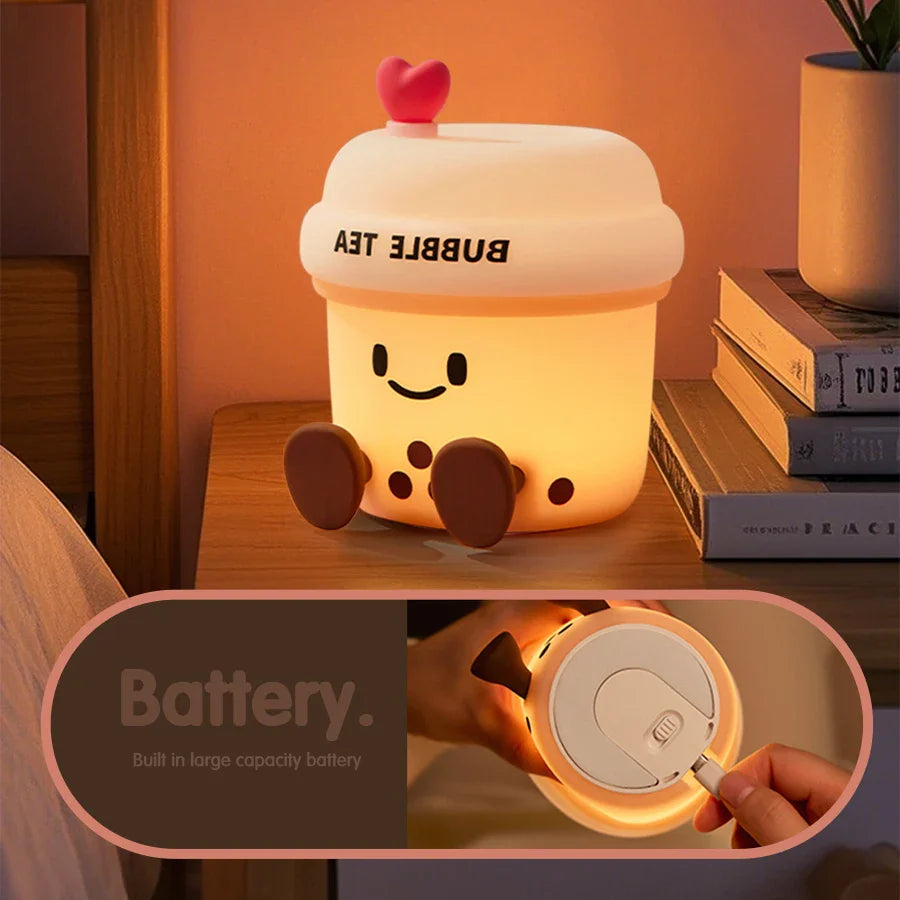 Veilleuse Kawaii Bubble Tea