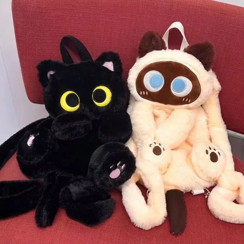 Sacs en peluche pour chats