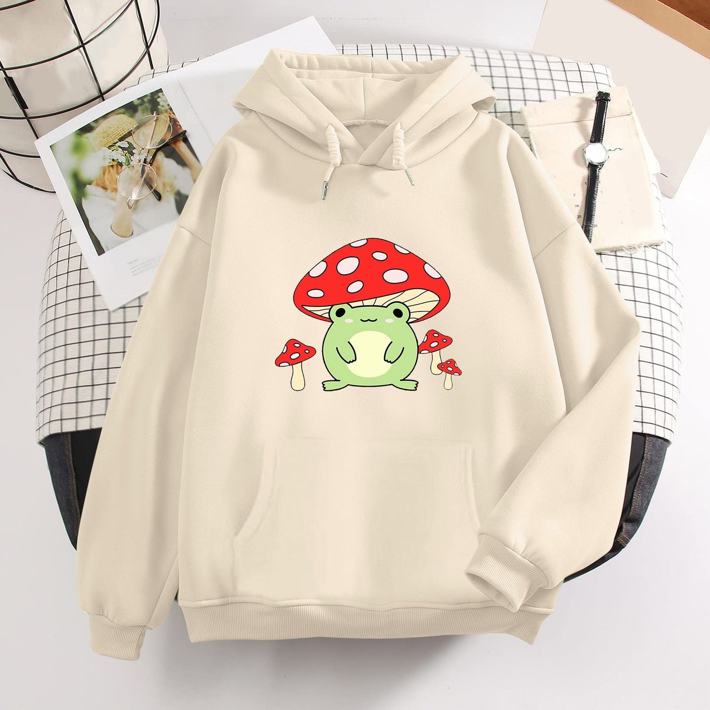 Mushroom Frog Hoodie