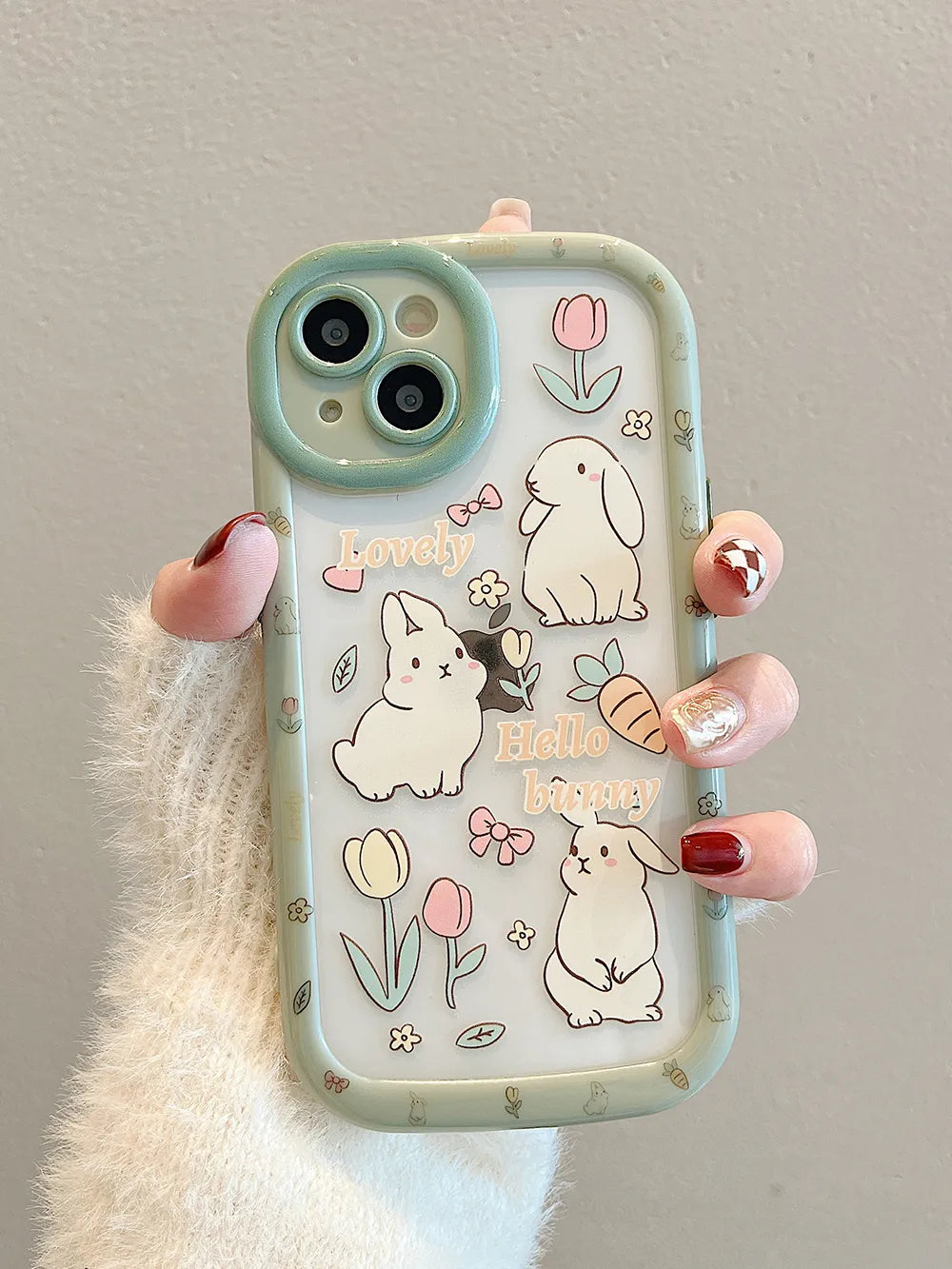 Coque iPhone Tulip Bunnies