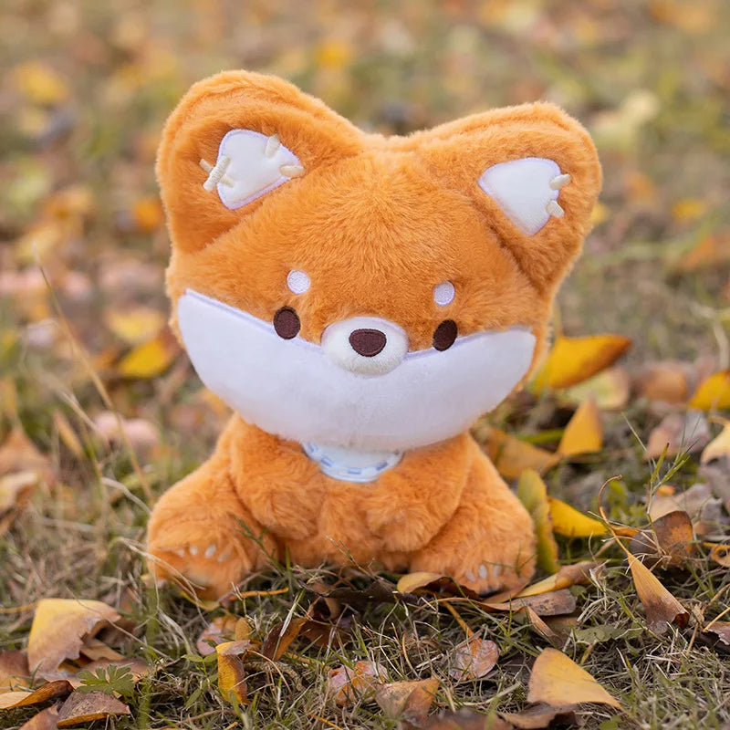 Peluche renard Ă  grosse queue