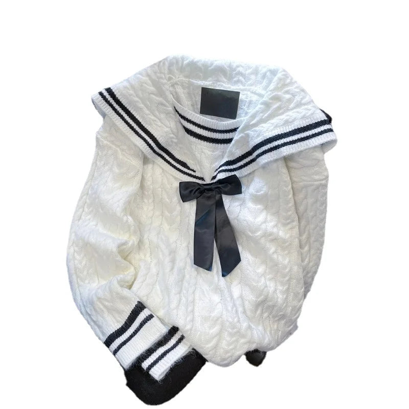 Kawaii Sailor Knit Sweater
