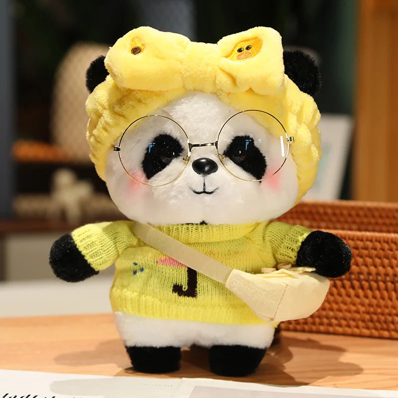 Peluches pandas douces