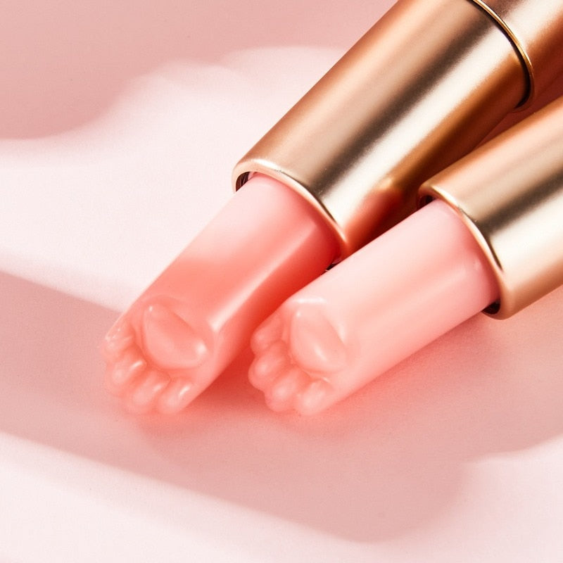 Baume à lèvres patte de chat rose