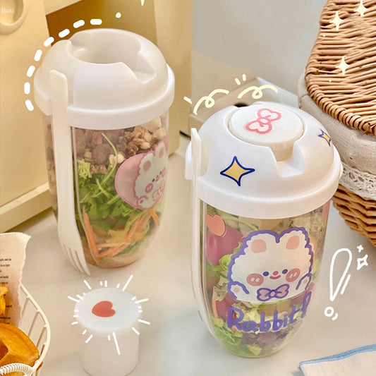 Récipient pour tasse à salade