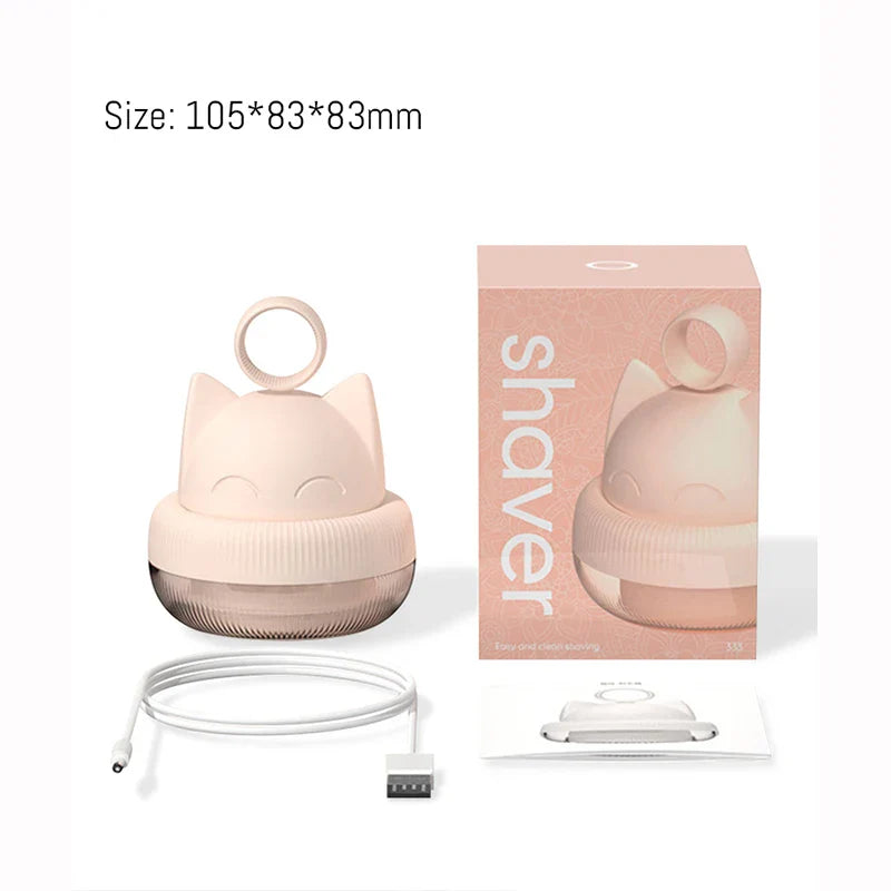 Tondeuse à poils pour vêtements de chat